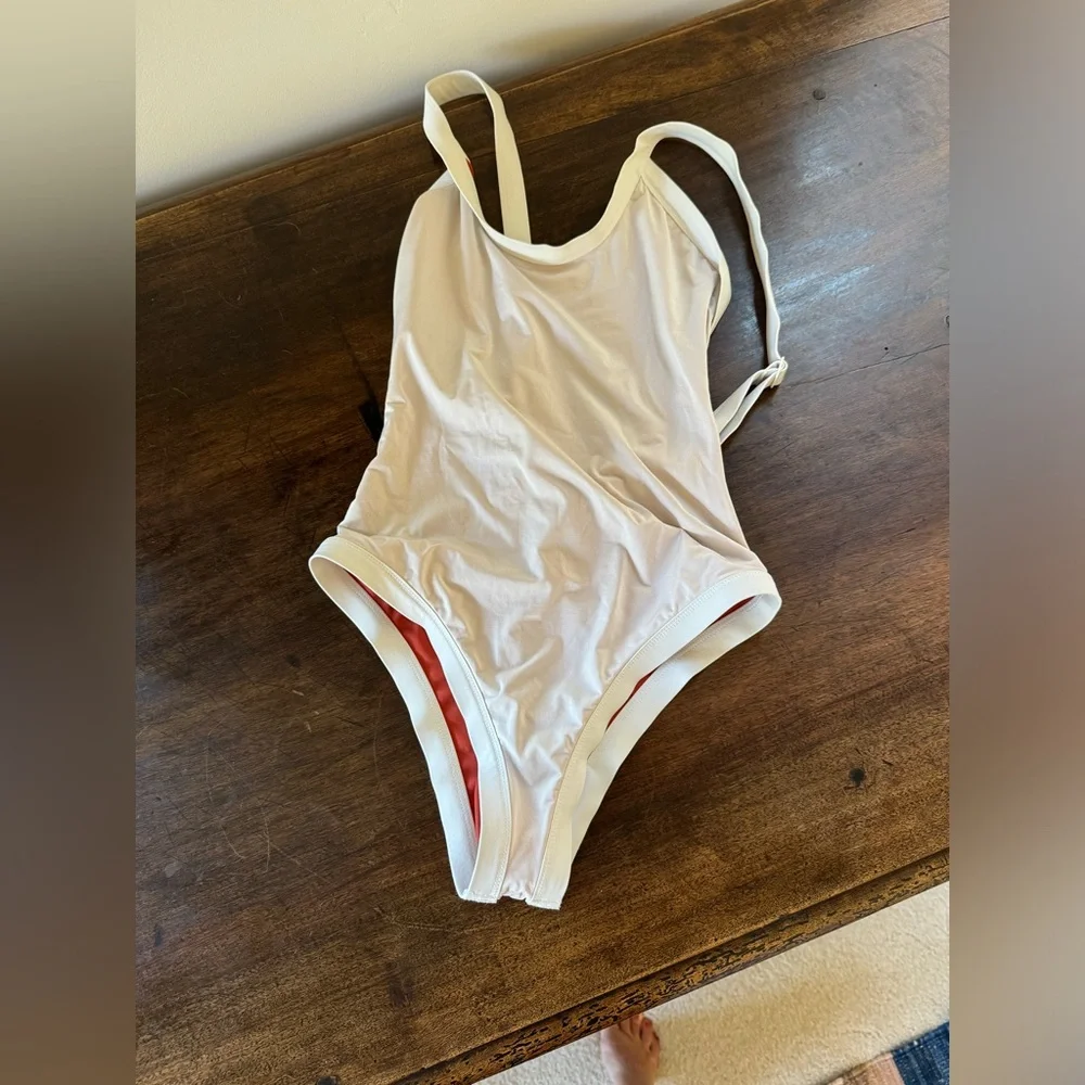 Retro red swimsuit RVCA - Picture 4 of 4